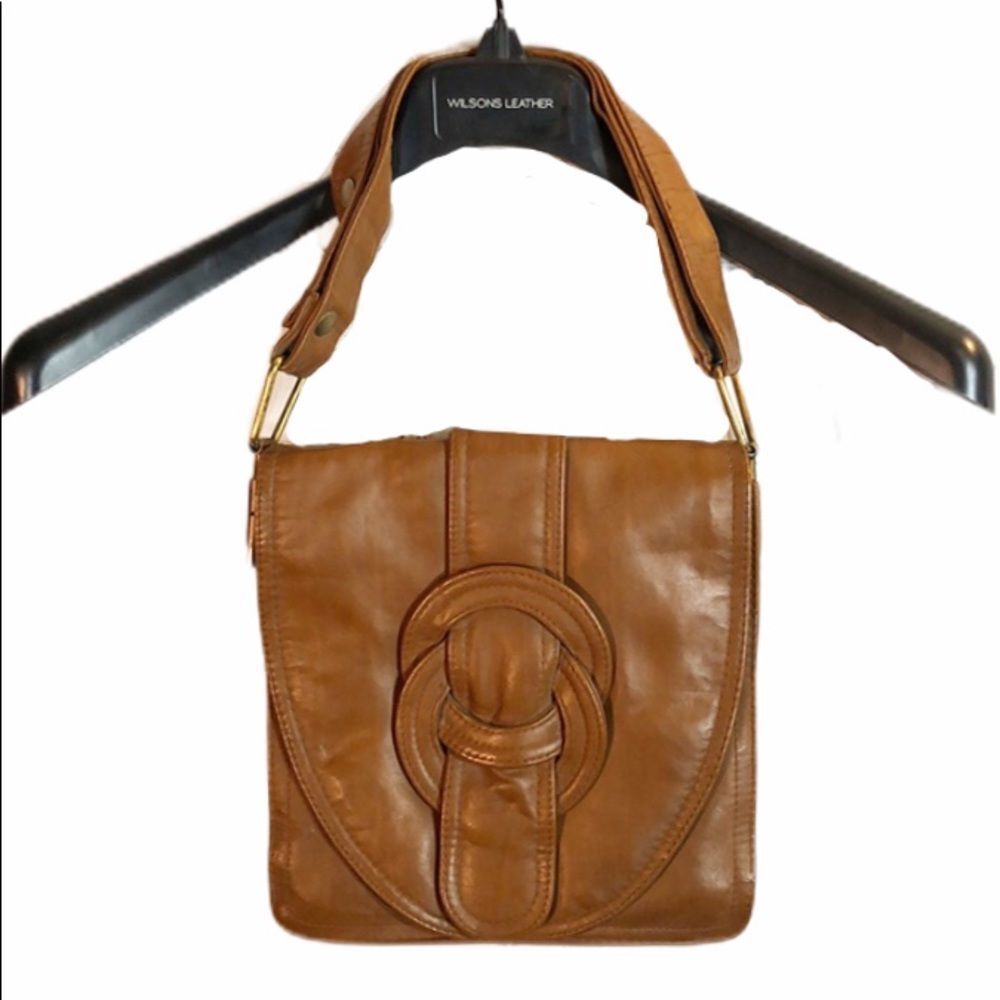 Tano of Madrid Vintage Leather Equestrian Style Rare Handbag